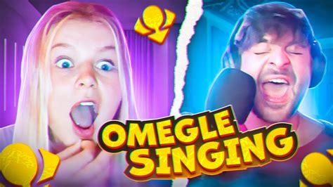 I Looped This Song For Her Omegle Singing Reactions Youtube