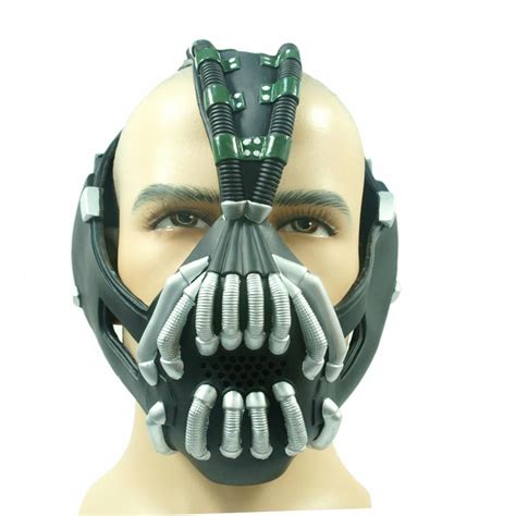 Batman Bane Mask Helmet Cosplay The Dark Knight Change New Version