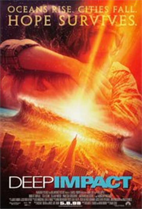 What would you do if you knew that in a handful of days an enormous comet would collide with earth and all humanity could be annihilated? Watch Deep Impact (1998) Full Movie Online - M4Ufree 123 ...