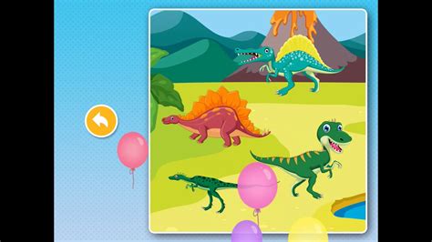 Dinosaur Games Puzzle For Kids And Toddlers Youtube