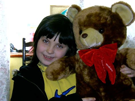 My Daughter With Her Teddy Bear Called Brownie Teddy Bear Teddy Call Ed
