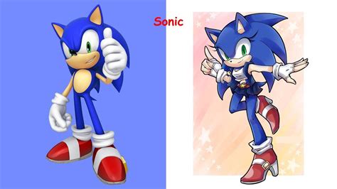 Sonic Gender Swap Sonic In Real Life 2017 Youtube