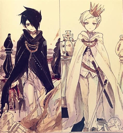 Pin By Nightstarling0 On The Promised Neverland Anime Neverland Art