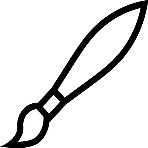 Paint Brush Vector Svg Icon Svg Repo