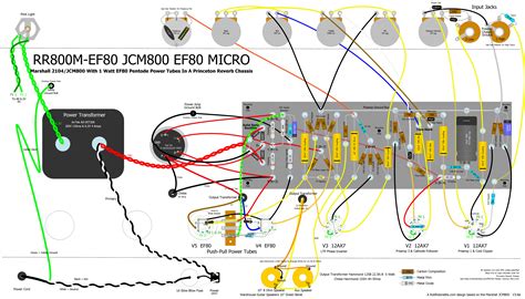 My Jcm800 Ef80 Build Page 2 Telecaster Guitar Forum