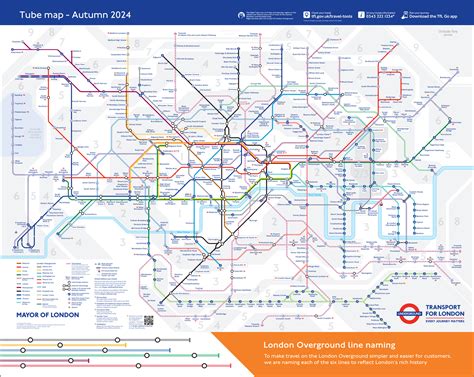 No More Orange New Tube Map Shows The Renamed London Overground Lines