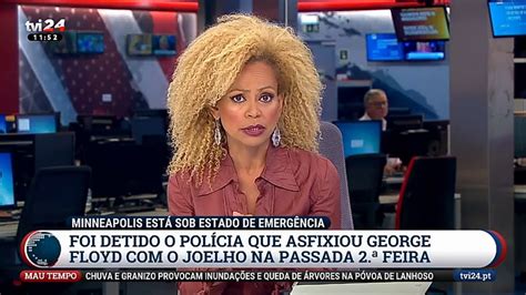 And jornal das 8 (2011). Conceição Queiroz emociona-se com morte de George Floyd ...