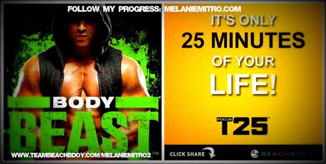 Committed To Get Fit Body Beast T25 Month 1 Workout Schedule