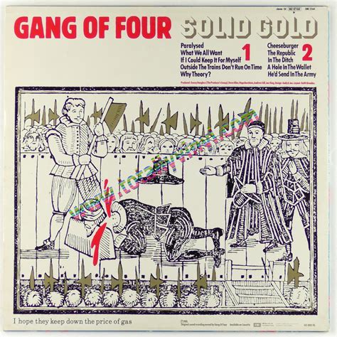 Totally Vinyl Records Gang Of Four Solid Gold Lp