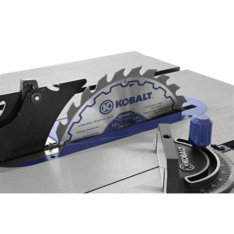 Kobalt 10 In 15 Amp Portable Table Saw With Folding Stand At