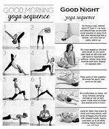 Images of Morning Yoga Routine