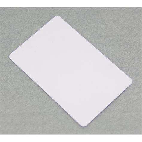 The card stores a physical or digital pattern that the door mechanism accepts before disengaging the lock. SALTO Legic PCL256 Plain White Blank Key Card | AC Leigh