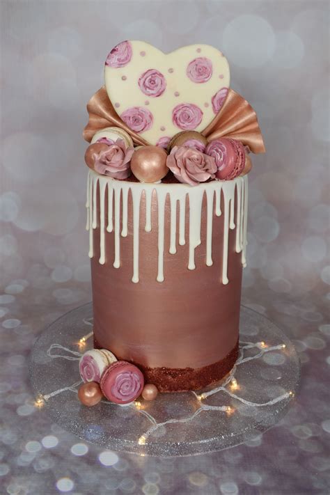 Rose Gold Lustre Cake Tutorial Is Now Here Achieve This Stunning Shade