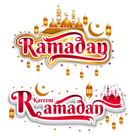 Letras Ramadan Kareem Texto De Tipografía árabe Islámica Para Marhaban
