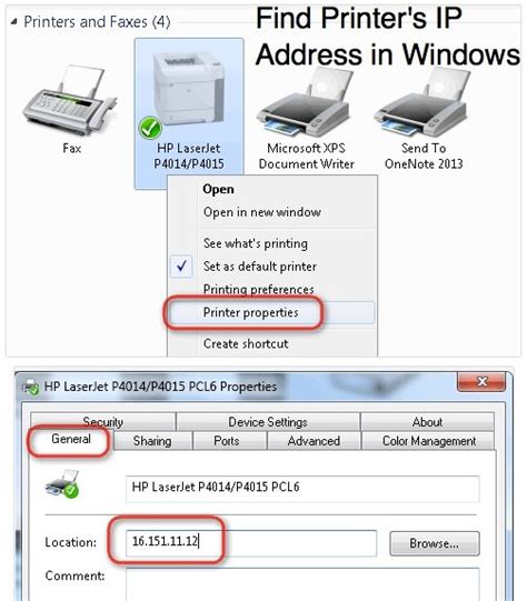 How To Find The Ip Address Of A Network Printer Windows Make Tech