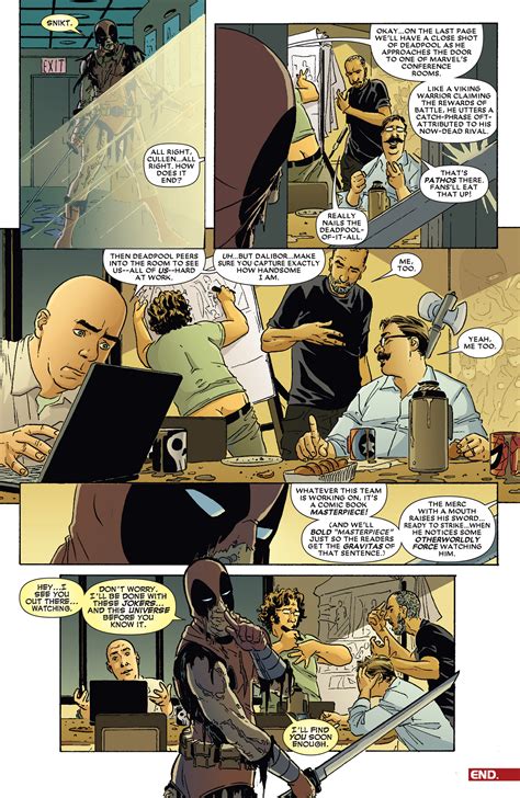 Read Online Deadpool Kills The Marvel Universe Comic Issue 4