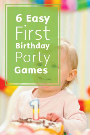 Looking for a fun hobby to do with your significant other? First Birthday Party Games For Kids | 1st birthday party ...