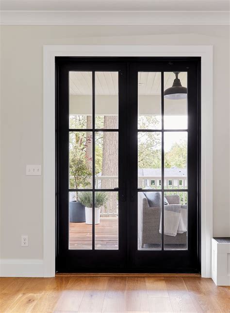 Transform Your Home With Stunning Black French Doors Exterior