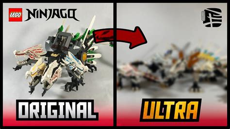 I Made The 2012 Lego Ninjago Ultra Dragon Into Four Separate Dragons