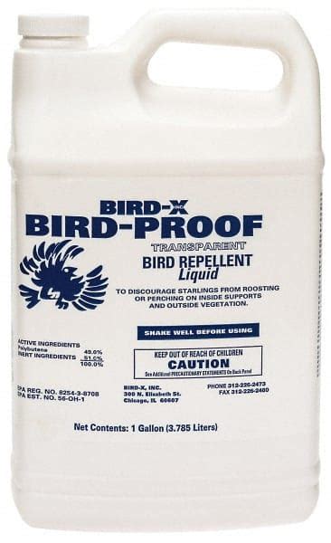 Bird X Bird Proof Liquid Repellent Gallon Bird Walls