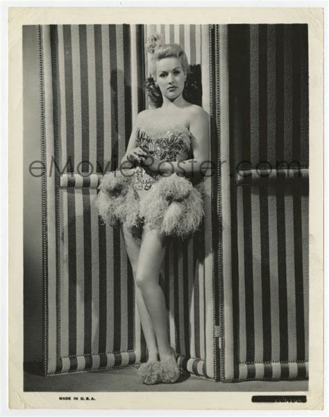 9h141 Betty Grable 8x1025 Still 40s Sexiest Full Length Portrait In
