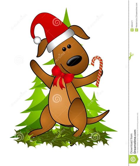 Christmas dog vector cute cartoon puppy characters illustration couple pets doggy different xmas celebrate poses in santa red hats. Christmas Dog Santa Hat 2 stock illustration. Illustration ...
