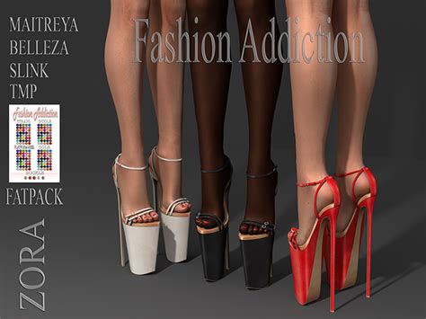 Second Life Marketplace Fashion Zora Maitreya Belleza Slink Tmp