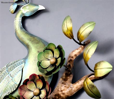 buy peacock metal wall art online in india at best price modern wall arts home decor
