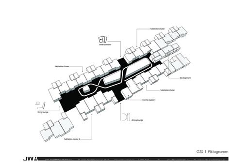An Overhead View Of The Floor Plan For A Building