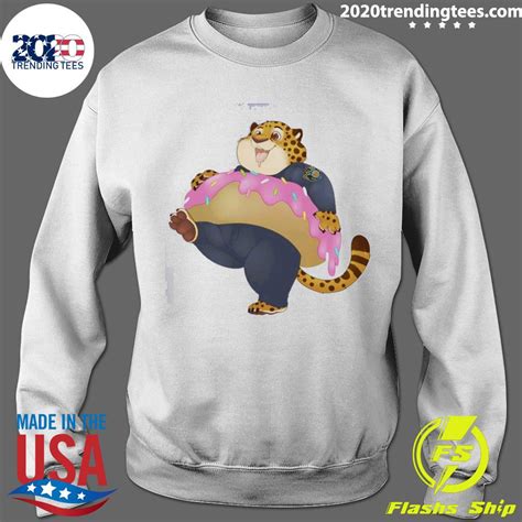 Official Donut Clawhauser Zootopia T Shirt 2020 Trending Tees