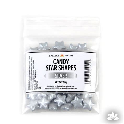 Silver Candy Stars 35g Caljavaonline