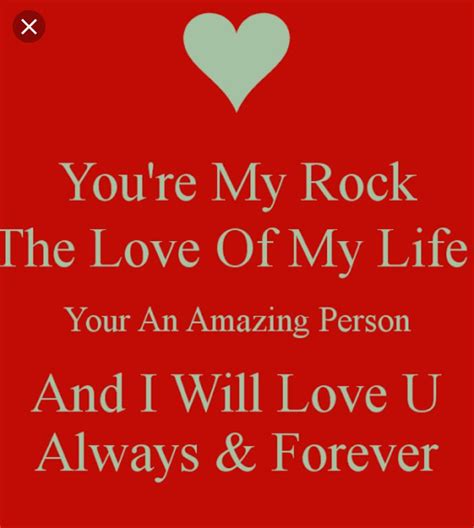 Love Quotes You Are My Rock Quotes For Mee