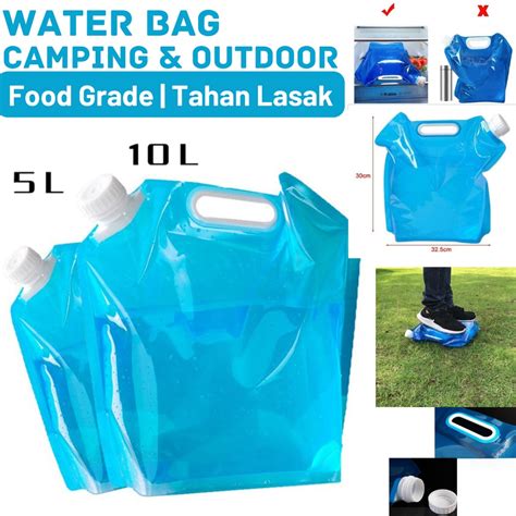 Outdoor Water Bag Bekas Air Minuman Tong Air Minuman Hot Water Bag