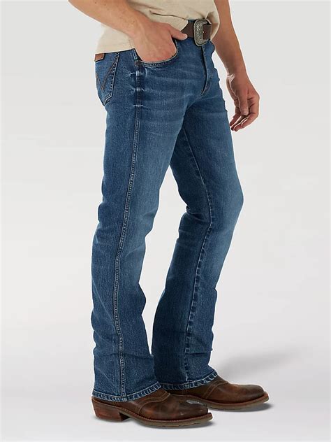 Mens Wrangler Retro® Slim Fit Bootcut Jean