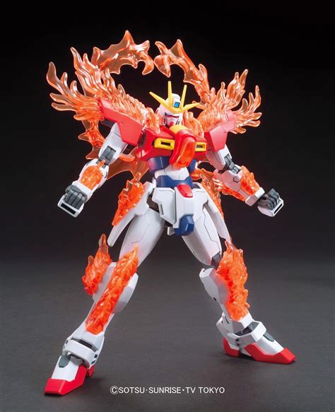 Hgbf Try Burning Gundam Model Kit At Mighty Ape Nz