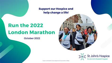2022 Tcs London Marathon St Johns Hospice London Charity Places
