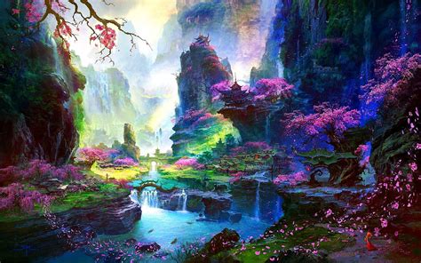 Magical Scenery Wallpapers Top Free Magical Scenery Backgrounds Wallpaperaccess