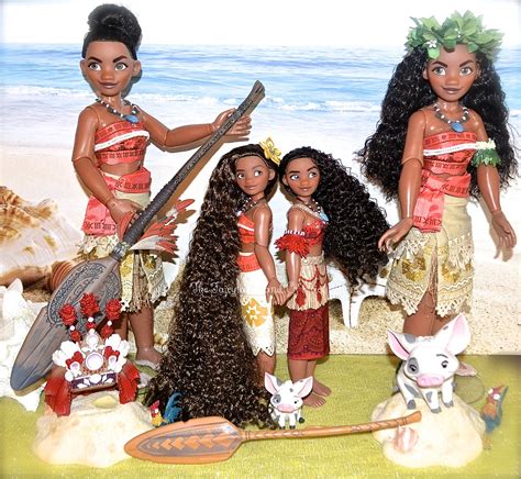 We Are Moana Disney Store Collection Limited Edition Dolls Classic Doll And Singing Doll