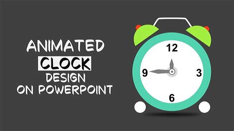 How To Create A Powerpoint Clock Animation Tutorial Youtube