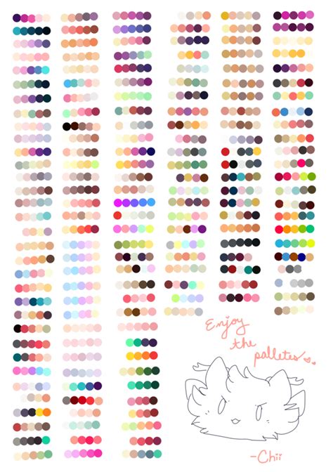 Have Some Palettes By Pyqmy Color Palette Challenge Palette Art