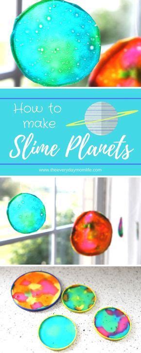 Slime Planet Sun Catchers Teach About The Solar System Space Art