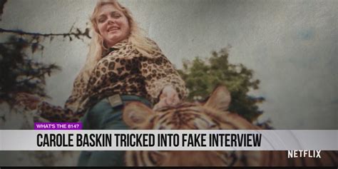 All The Fake Interviews Carole Baskin Has Been Tricked Into Film Daily