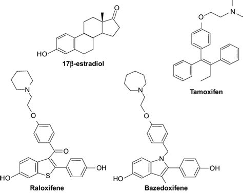 Chemical Structures Of 17β Estradiol And Selective Estrogen Receptor
