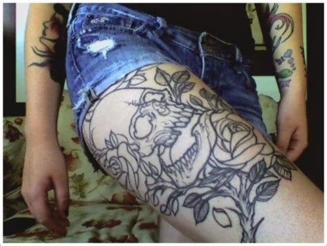 Best Tattoo Design Ideas Cute Thigh Tattoos For Women