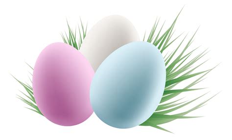 Easter Bunny Easter Egg Clip Art Transparent Easter Eggs And Grass