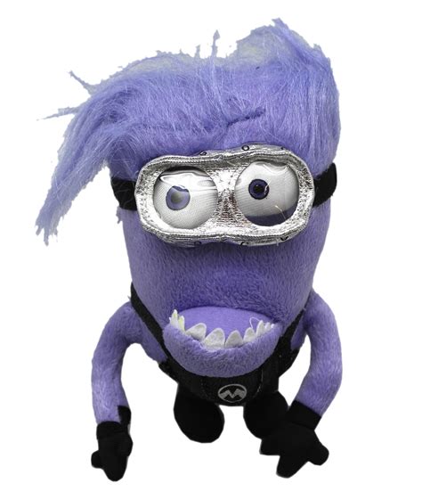 Despicable Me 2 Two Eyed Evil Purple Minion Stuffed Toy Wsecret Pocket