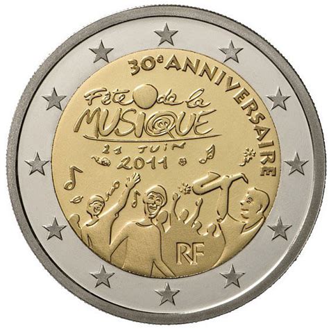 2 Euro Commemorative Coin France 2011 Romacoins