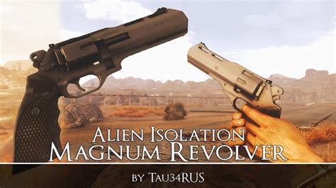 Alien Isolation Magnum Revolver Fallout New Vegas Mod Spotlight
