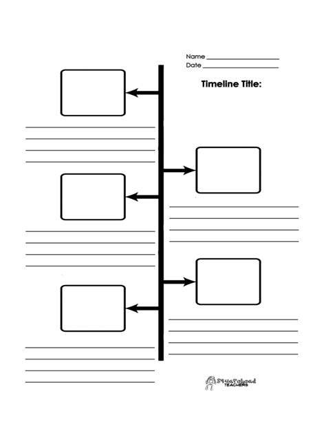Blank Project Timeline Template Free Download