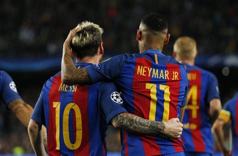 Neymar Lionel Messi Helped Me Through Difficult Adjustment Period At
